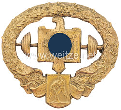 Deutscher Schwerathletikverband - Deutsches Schwerathleten Sportabzeichen 2. Modell 1934 in Bronze
