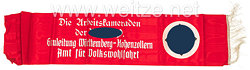 NSDAP Kranzschleife für einen verstorbenen Kameraden der Gauleitung Württemberg-Hohenzollern