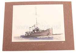 Kaiserliche Marine Großes Foto "S.M.S. "Drache" Kriegsjahr 1914"