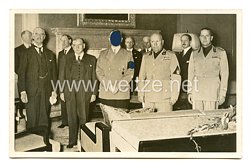III. Reich - Propaganda-Postkarte - " Adolf Hitler und das Sudetenland - Welthistorische Viermächte-Konferenz in München 29.9.38 "