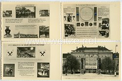 III. Reich - Propaganda-Postkarten - " Großausstellung "Kampf um Wien" "