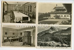 III. Reich - Propaganda-Postkarten - " Der Berghof Obersalzberg "