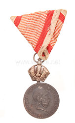Österreich / K.u.K. Monarchie Silberne Militärverdienstmedaille
