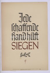 III. Reich - Wochenspruch der NSDAP - Folge 29, Juli 1942