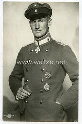 III. Reich - Propaganda-Postkarte - " Nationalsozialistisches Fliegerkorps (NSFK) Hauptmann Bruno Loerzer "