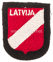 Ärmelschild der lettischen Freiwilligen der Waffen-SS,