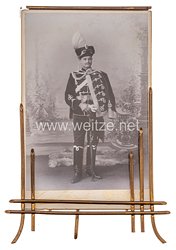 Preußen Gerahmtes Kabinettfoto eines Soldaten im 2. Westfälischen Husaren-Regiment Nr. 11