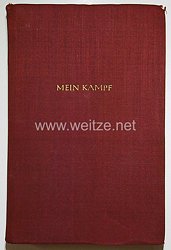 Mein Kampf - Dünndruckausgabe oder Feldpostausgabe in Druckschrift von 1942