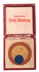 III. Reich - nichttragbare Erinnerungsplakette - " Deutsche Kampfspiele Nürnberg 1934 "