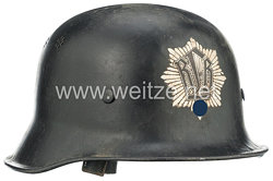 Reichsluftschutzbund (RLB) Stahlhelm der Luftschutzpolizei