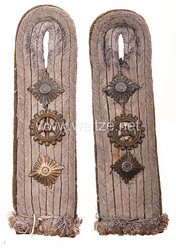 Kriegsmarine Paar Schulterstücke für einen Kapitänleutnant Ing. Küstenartillerie