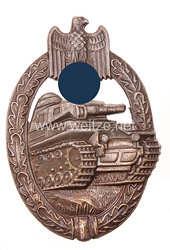 Panzerkampfabzeichen in Bronze - Rudolf Karneth