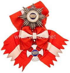 Orden der Krone von Italien Großkreuz-Set 