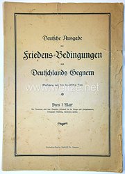 Friedensbedingungen von Deutschlands Gegnern, 1920