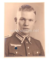 Wehrmacht Heer Portraitfoto, Unteroffizier