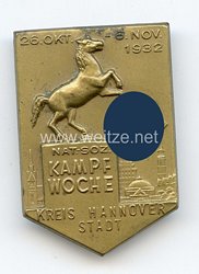 III. Reich - Nat. Soz. Kampfwoche Kreis Hannover-Stadt 26.Okt.- 6.Nov.1932