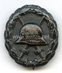 1. Weltkrieg Verwundetenabzeichen 1918 in Schwarz