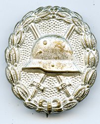Verwundetenabzeichen in Silber 1918