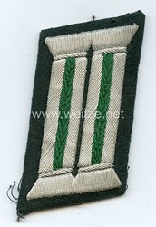 Wehrmacht Heer Einzel Kragenspiegel für Offiziere der Gebirgsjäger bzw. Jäger 