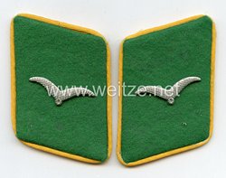 Luftwaffe Paar Kragenspiegel für einen Soldaten der Aufklärungs- und Radfahrkompanien der LW-Felddivision