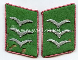 Luftwaffe Paar Kragenspiegel für Obergefreiten der Panzerjagdabteilungen der LW-Felddivision