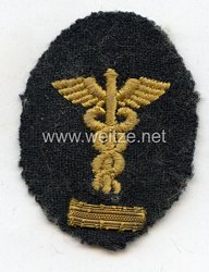 Kriegsmarine Einzel Ärmelabzeichen für einen Verwaltungsoffizier auf Kriegsdauer