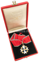 Deutscher Adlerorden Verdienstkreuz 1. Stufe mit Schwertern im Etui