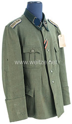 Waffen-SS Feldbluse aus dem Besitz für SS-Hauptsturmführer Dr. med. P. Diemer, SS-Feldlazarett 503, III. (germanisches) SS-Panzerkorps