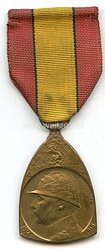 Belgien Erinnerungsmedaille 1914-1918