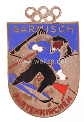 IV. Olympische Winterspiele 1936 Garmisch-Partenkirchen - Besucherabzeichen