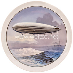 Erinnerungsteller 1. Weltkrieg Zeppelin zur Erinnerung Z.R. III