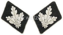 Waffen-SS Paar Kragenspiegel für einen SS-Brigadeführer