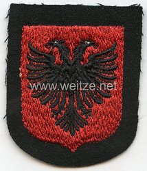 Ärmelschild der Albanischen Freiwilligen der Waffen-SS Div. "Skanderbeg"