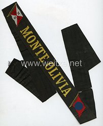 III. Reich Handelsmarine HSDG Mützenband "Monte Olivia"