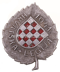Kroatien 2. Weltkrieg Abzeichen der Kroatischen Legion