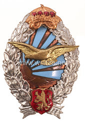 Bulgarien 2. Weltkrieg Abzeichen für Flugzeugführer 1940 - 1944