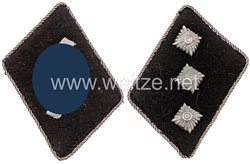 Waffen-SS Paar Kragenspiegel für einen SS-Untersturmführer