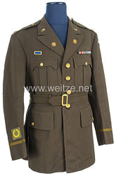 USA World War 2 : US Army Service Uniform for a Major with the Transportation Corps of the 6th Corps Area Service Command 