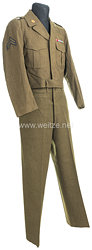 USA Occupation of Austria: Ike Jacket and Trousers for a Corporal with the Headquarters U.S. Forces Austria