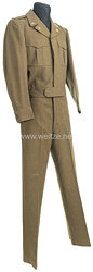 USA Occupation of Germany: Ike Jacket and Trousers for a Lieutenant with the Transportation Corps 2nd Armoured Division 