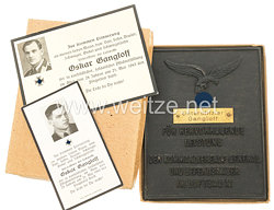Luftwaffe Eiserner Ehrenschild des Luftgaues XI