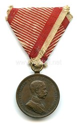 Österreich Bronzene Tapferkeitsmedaille Kaiser Franz Joseph I.