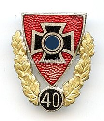 Nationalsozialistischer Reichskriegerbund ( NSRKB ) - Goldene Ehrennadel für 40 jährige Mitgliedschaft