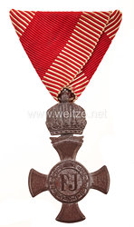 Franz-Josef Kreuz mit der Krone 1916