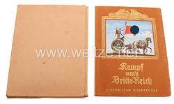 III. Reich - Kampf um's Dritte Reich - Eine historische Bilderfolge ( Röhm-Ausgabe ) - Zigaretten Sammelbilderalbum