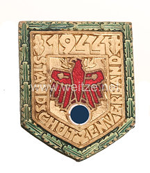 Standschützenverband Tirol-Vorarlberg - Gauleistungsabzeichen in Gold mit Eichenlaub für Kombinationsschießen 1944