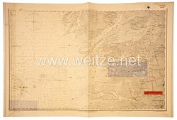 Kriegsmarine Seekarte: Die Nordfriesischen Inseln