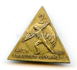 Sozialismus - 2. Arbeiter Olympiade Wien 1931