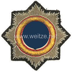 Deutsches Kreuz in Gold, Stoffausführung für die Panzertruppe