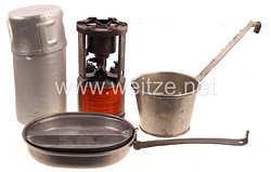 USA World War 2: US Army Coleann Stove, Mess Kit and Ladle   